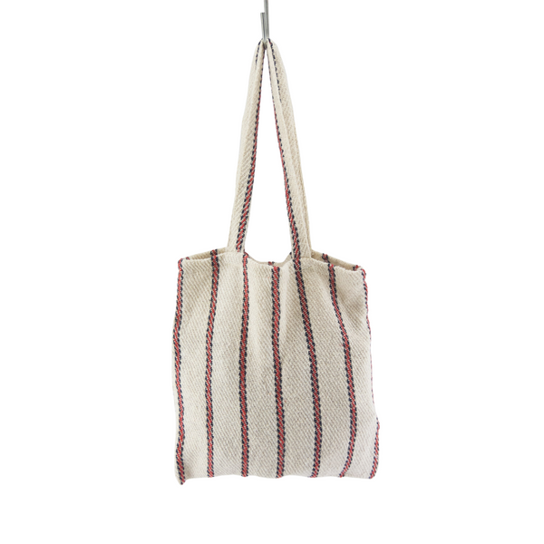 Cotton Striped Tote