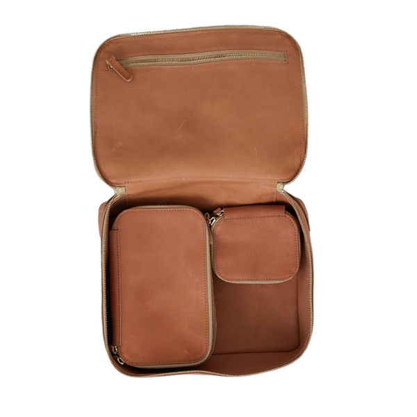 Leather Dopp Kit