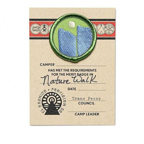 Mountains Merit Badge - El Cosmico Provision Company
