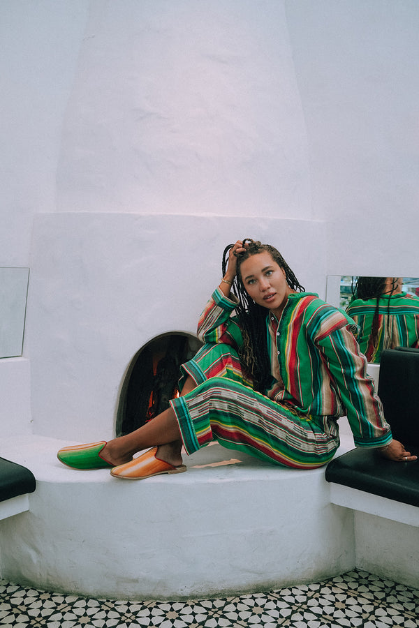 Hand Painted El Cosmico Baba x Sabah